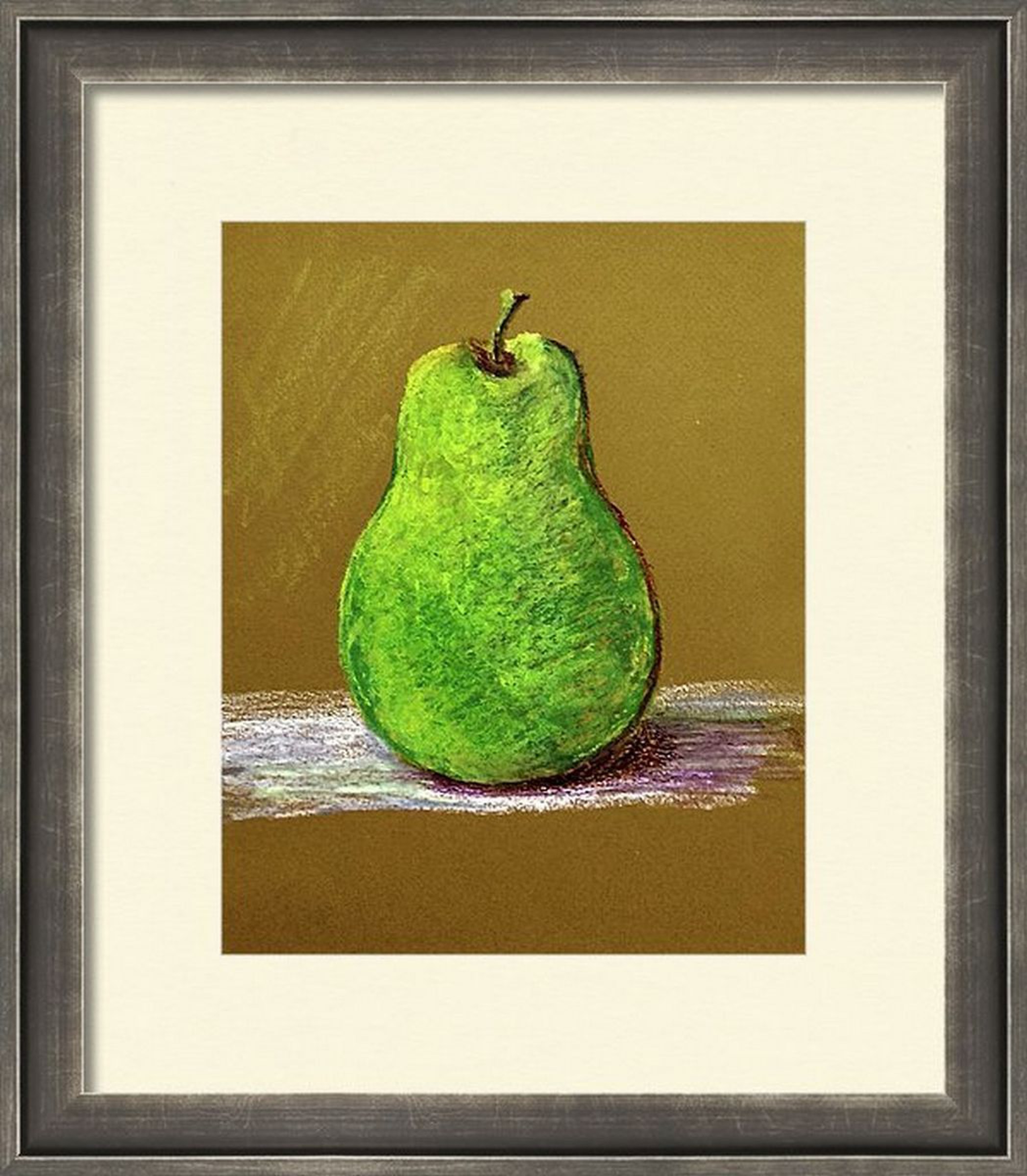 Get Wallpaper Pear Still Life Art Pear Oil Pastel Painting Artfinder Desktop Wallpaper