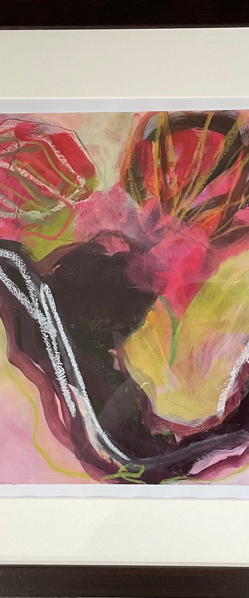 Crimson Blooms by Linda McDonald