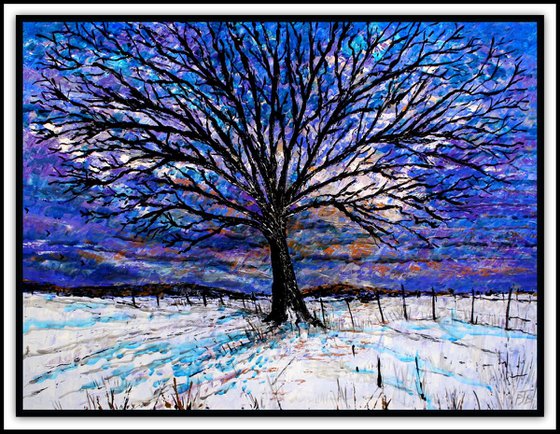 Violet Skies ( Large)