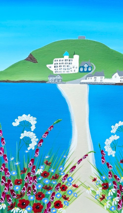 Beautiful Burgh Island by Elisa Trueman