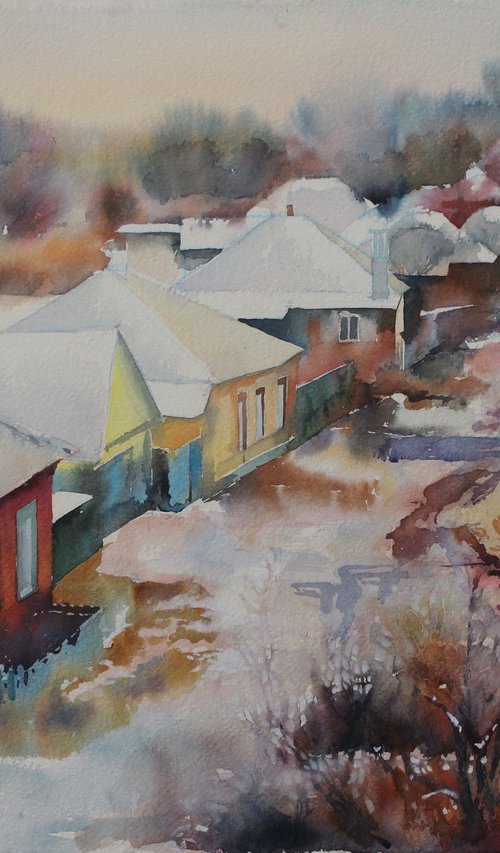 First snow#3 by Yurii Pashkov
