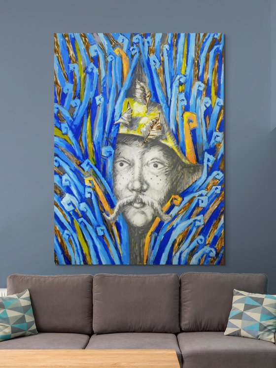 Watcher on Blue