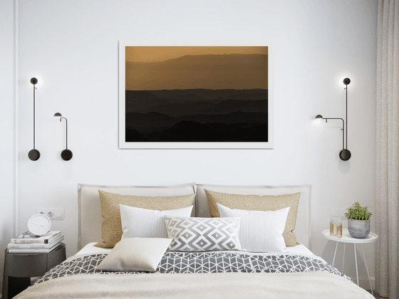 Sunrise over Ramon crater #2 | Limited Edition Fine Art Print 1 of 10 | 90 x 60 cm