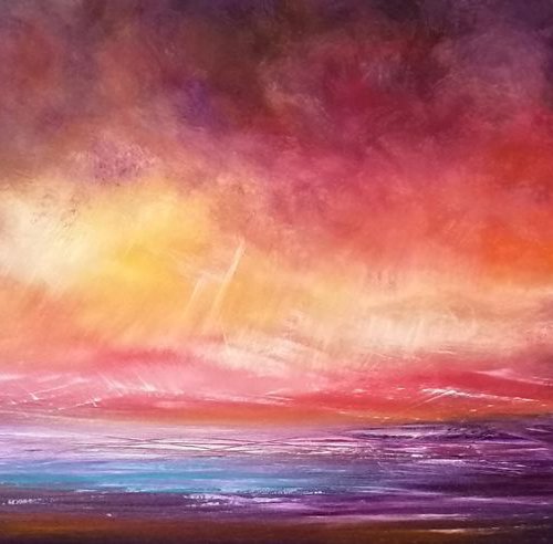 It's Always Darkest Before the Dawn -  Seascape, PANORAMIC by Mel Graham