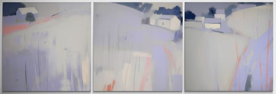 Triptych Silence On the Fields
