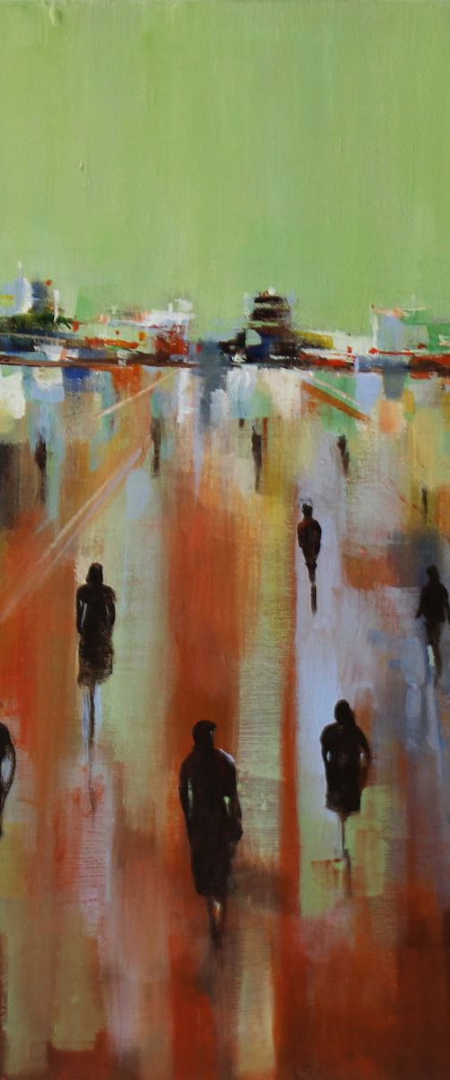 Strolling in the city 2 by Paula Berteotti