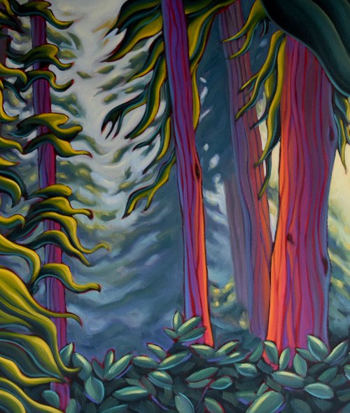 Within the Mighty Redwoods by Grant Pecoff