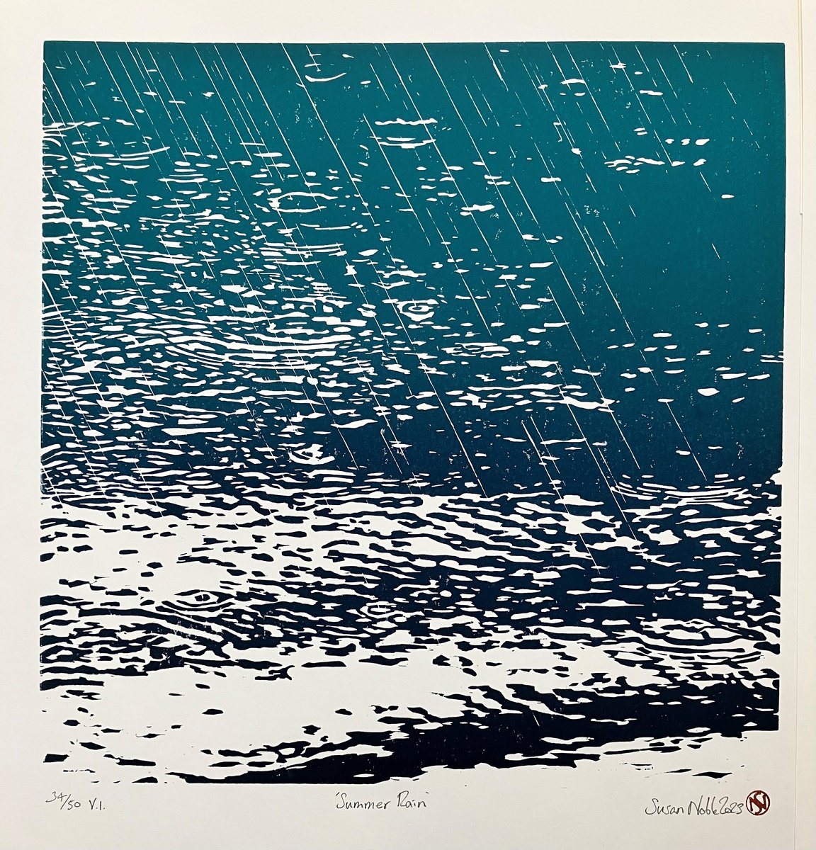 Summer Rain (version 1) by Susan Noble