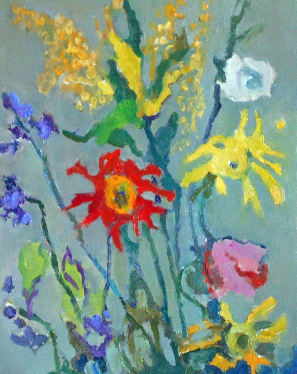 Flowers Together No. 5 by Ann Cameron McDonald