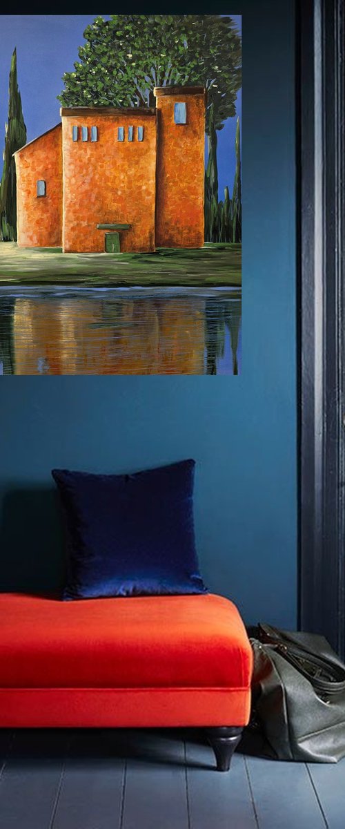 The simmetry of Provence VII by Danijela Dan