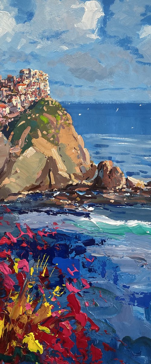 Manarola - Cinque Terre by Agostino Veroni