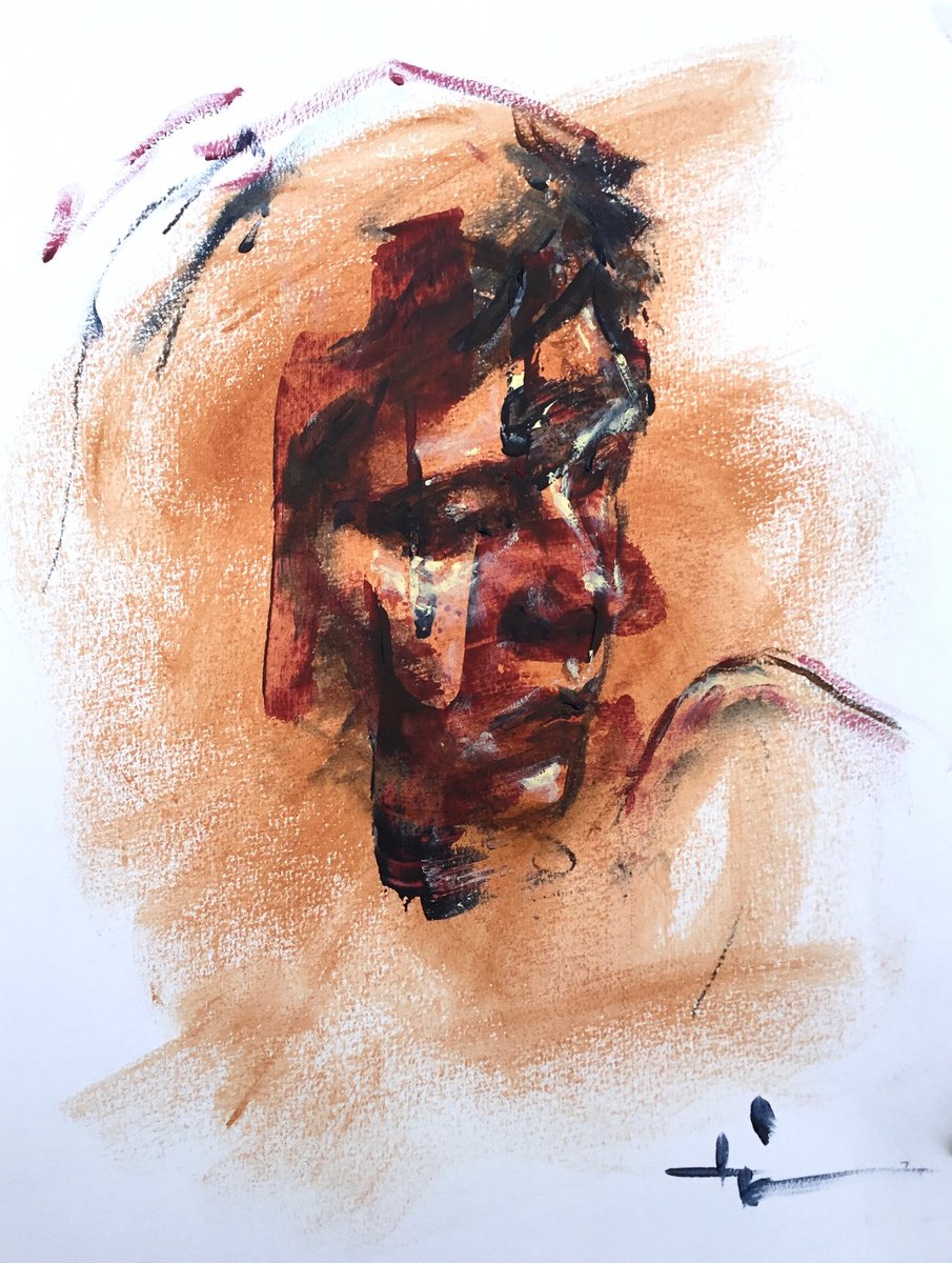 Jaspe By Dominique Deve, 9 X 13, Artwork For Sale On Artfinder