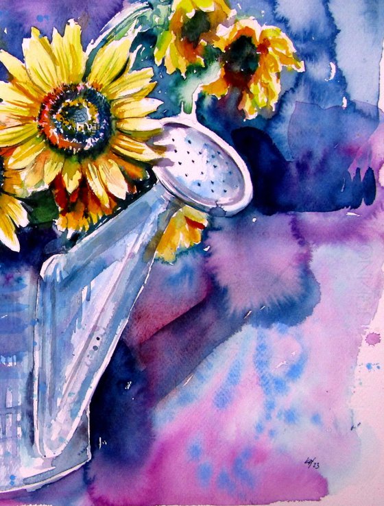 Sunflowers still life II