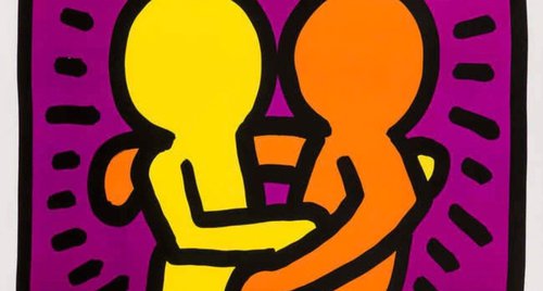 Artwork by Keith Haring