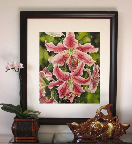 Stargazer lilies