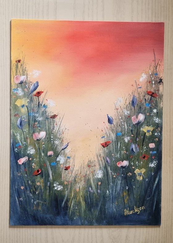 Wildflower Sunset Dreams