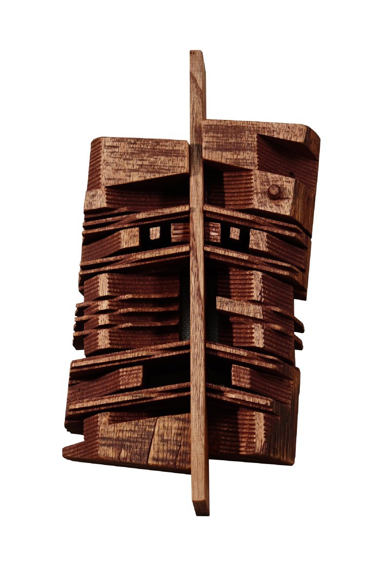 Portrait Relief By Sava Draganov, 6 X 11", "Maximon", Original Artwork