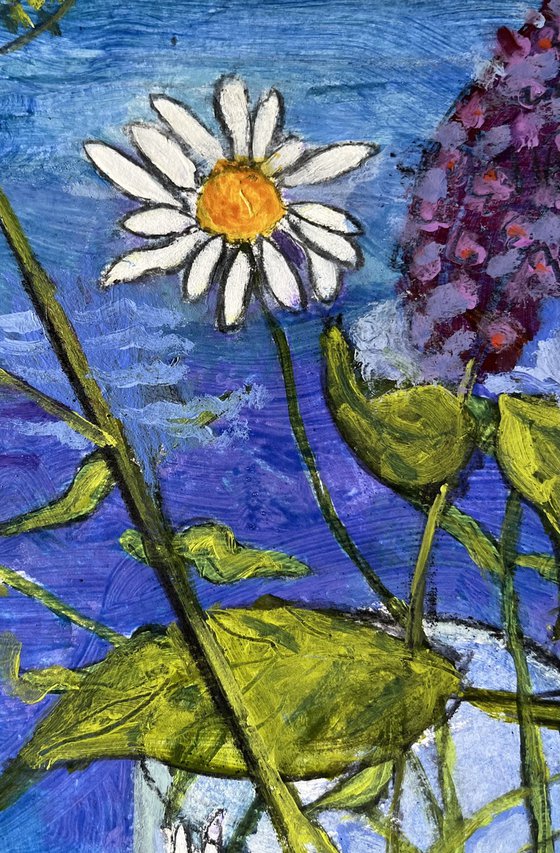 Flowers in a Seascape