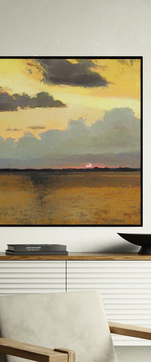 Bronze Seascape by Bo Kravchenko