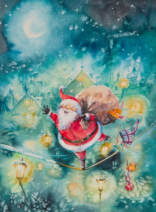 Santa Claus is coming by Eve Mazur