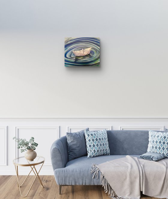 Paper boat of thoughts 2