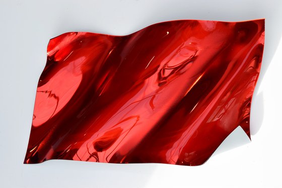 Scattered leaves In Red