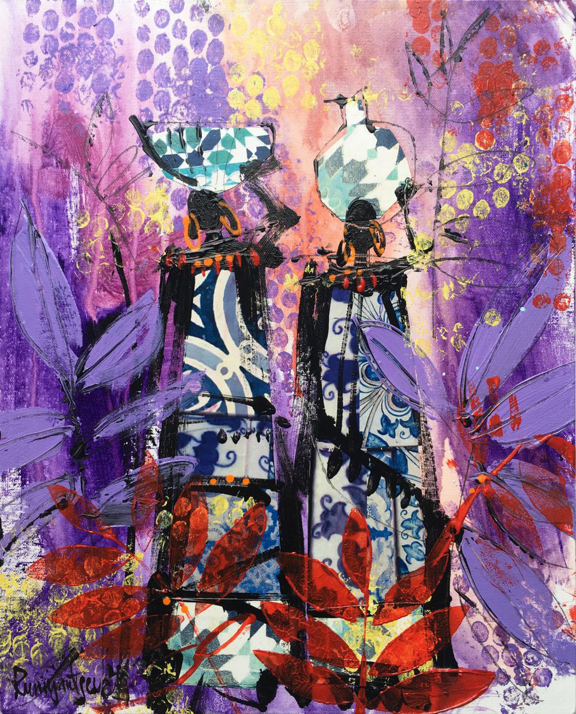 Tribal Women Of Africa C01n02 Artfinder