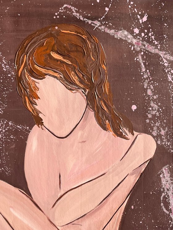Woman Nude Original Painting