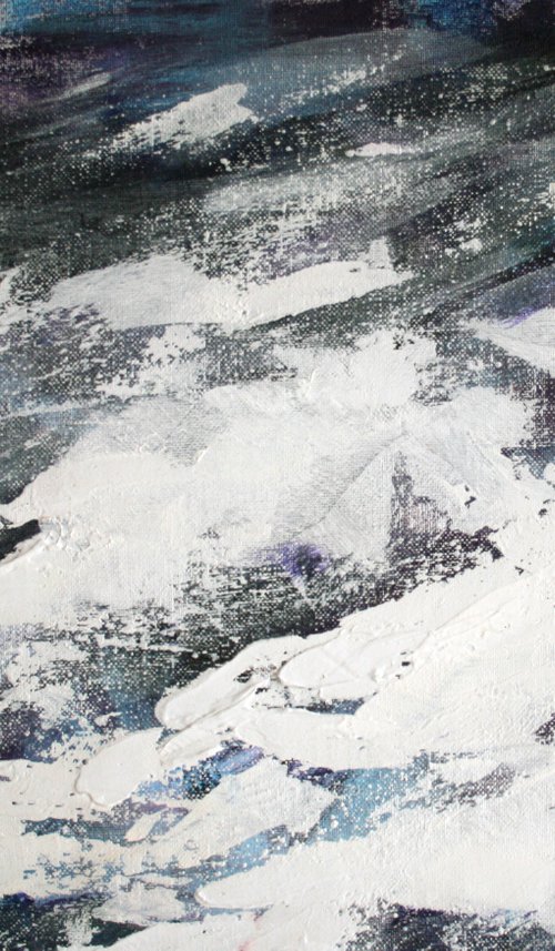 Winter Spectrum /  ORIGINAL PAINTING by Salana Art Gallery