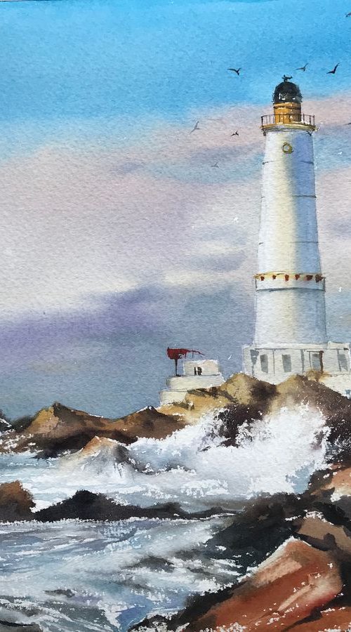 Lighthouse by Eugenia Gorbacheva