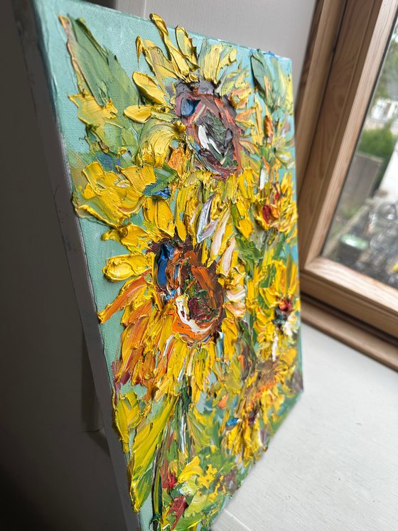 Sunflowers art