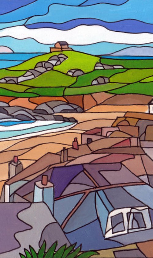 View from The Tate, St ives by Tim Treagust
