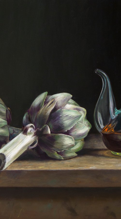 Artichoke and vinagre by Mayrig Simonjan