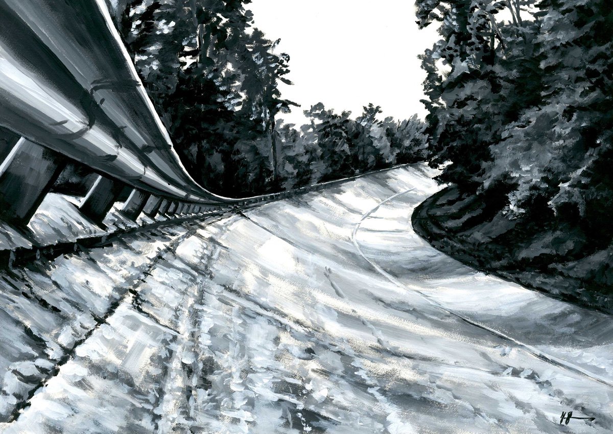 The Banking | Monza By Alex Stutchbury, 25 X 18, Artwork For Sale On Artfinder