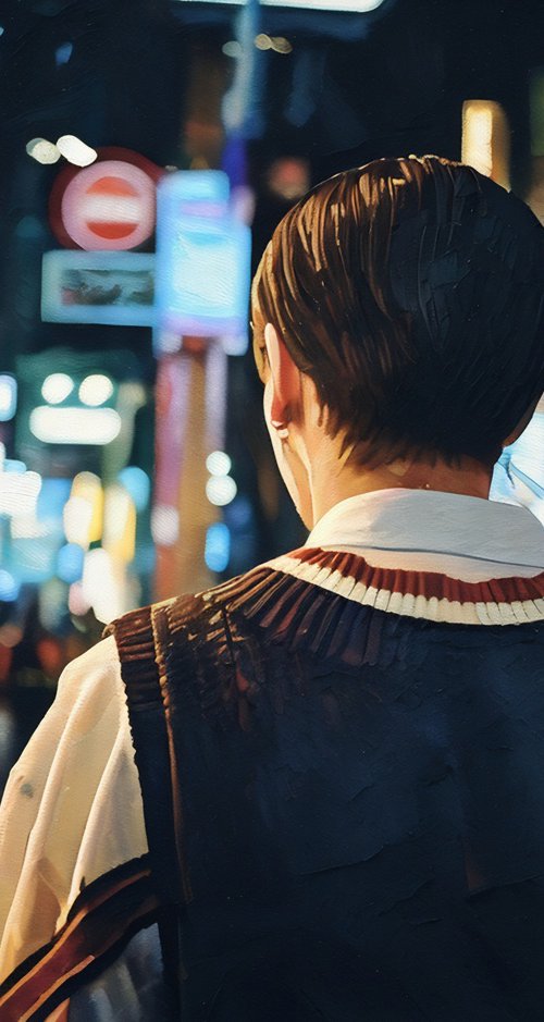 Shibuya Was a Bright Day Yesterday by Novacarto