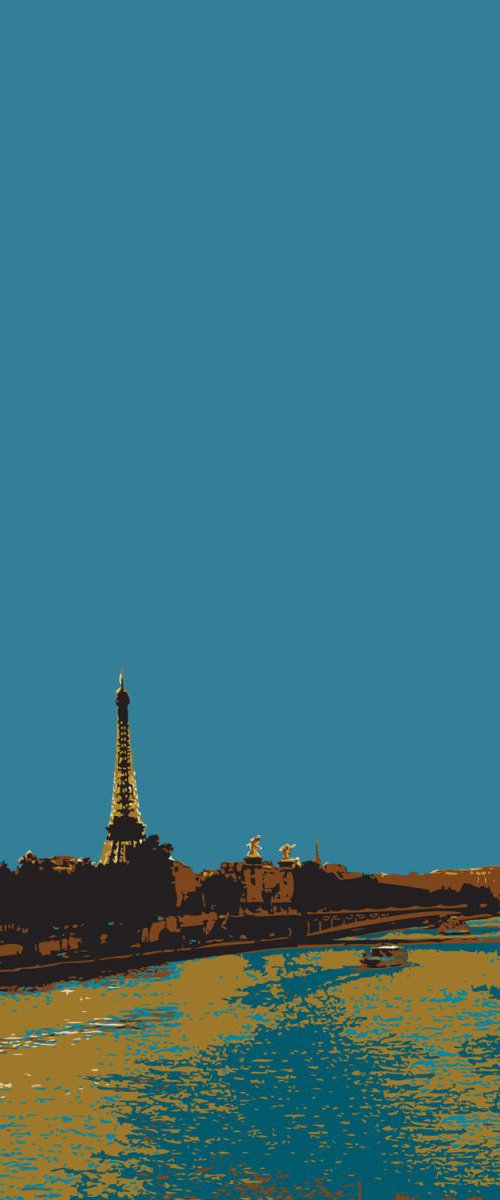PARIS ON THE SEINE by Keith Dodd