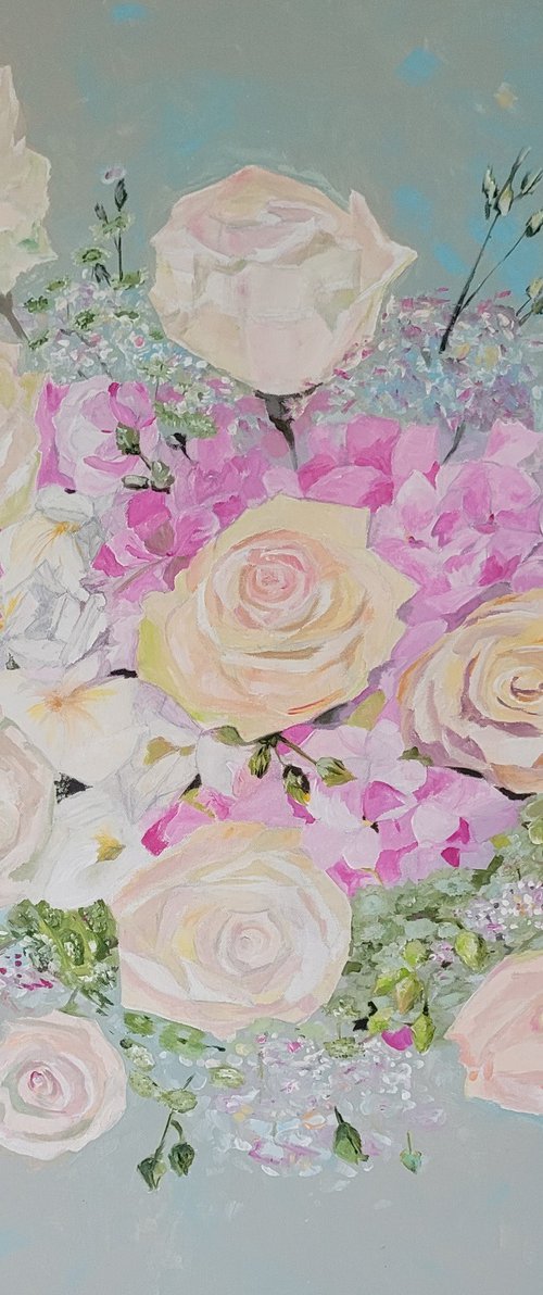 Bouquet of Roses by Kathrin Flöge