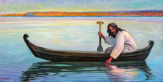 "Jesus in the boat"