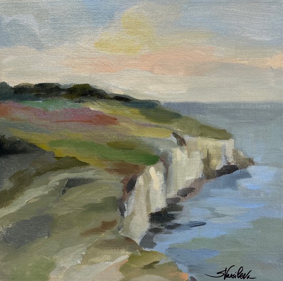 Spring Seaside Cliff