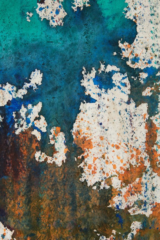 Imprints / Turquoise Blue