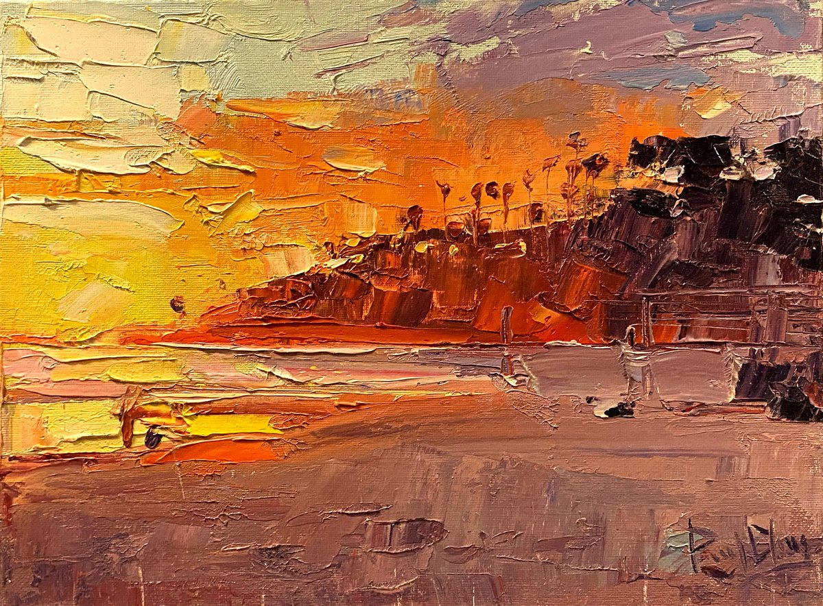 Laguna Beach Sunset by Paul Cheng