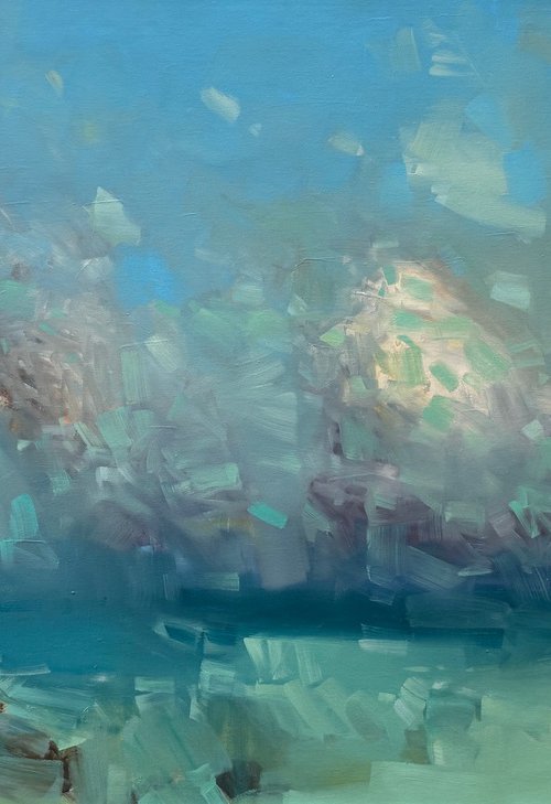 Sunset on Ocean by Vahe Yeremyan