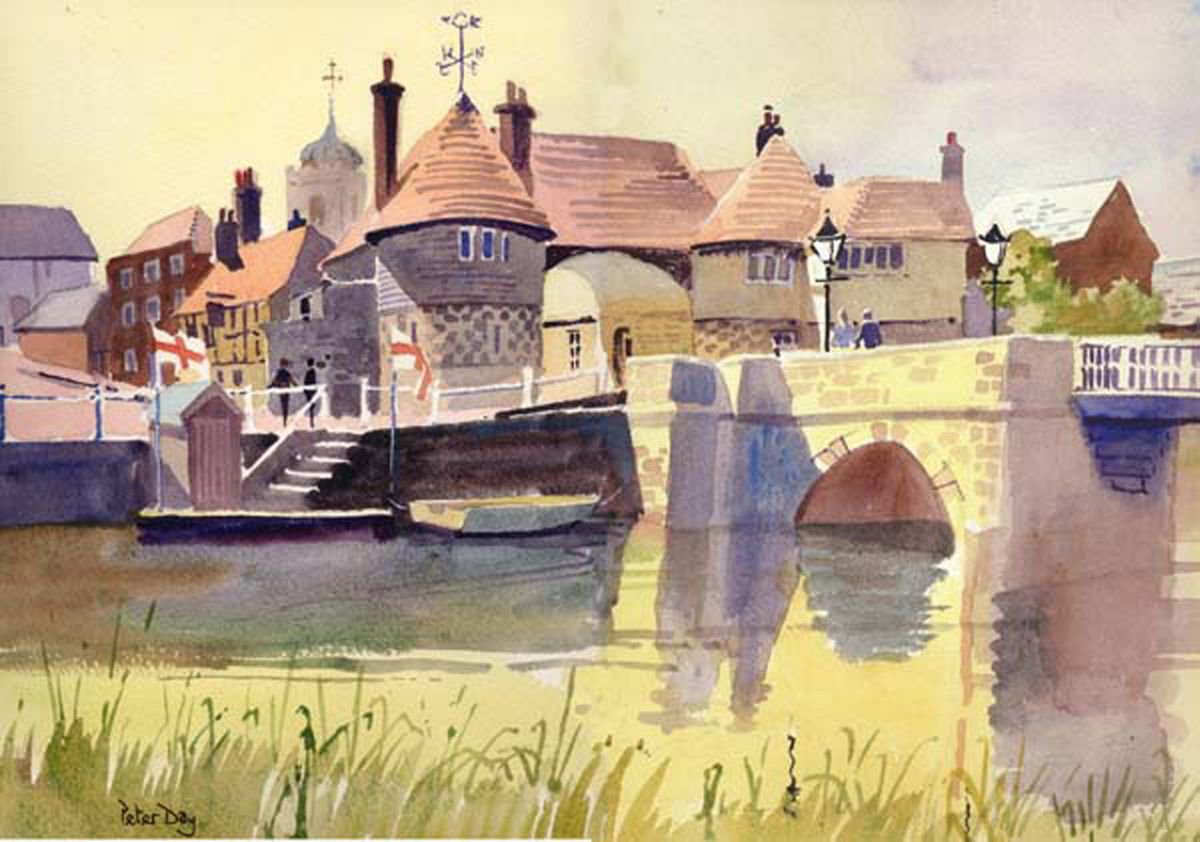 Bright Morning, Sandwich, Kent by Peter Day
