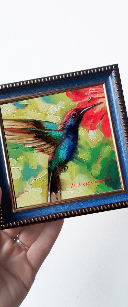 Hummingbird by Nataly Derevyanko