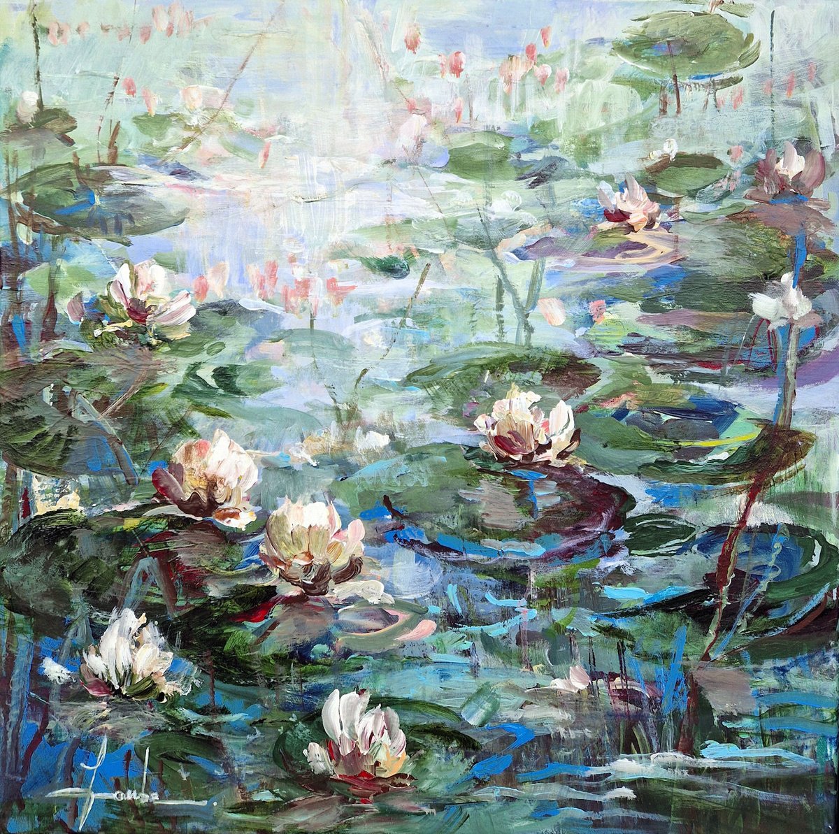 Realm of the Water Lilies by Irina Laube