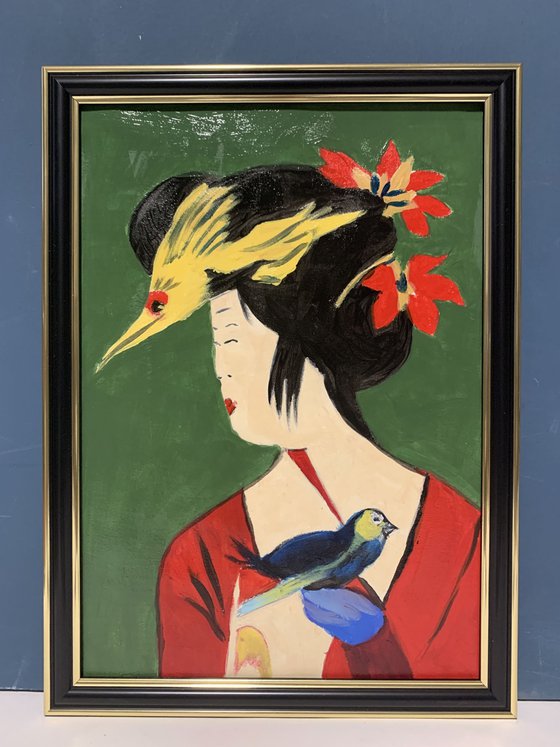 Japanese beauty. Geisha. #8
