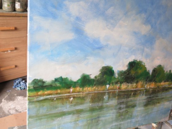 The River Ouse, July 4
