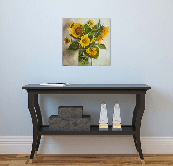 Sunflowers bouquet