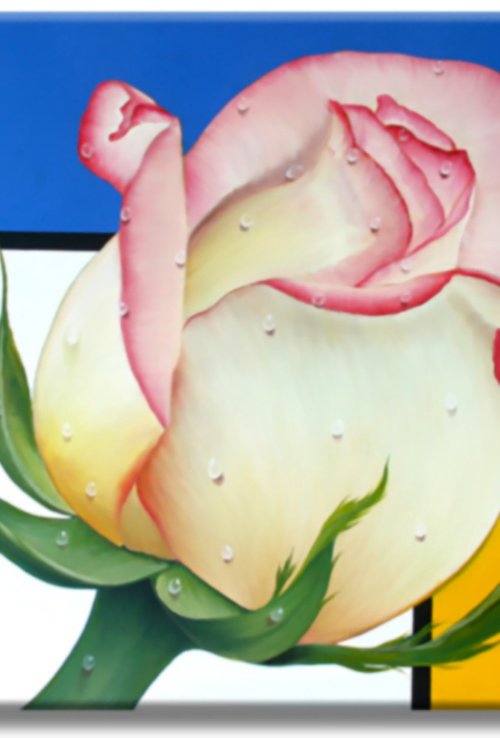 Mondrian Flower by Gardani Art