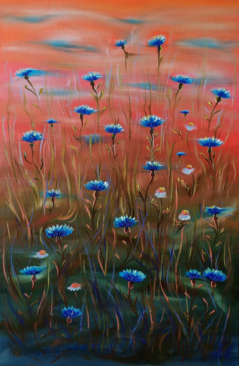 Flowers of my memories by Anna Shabalova